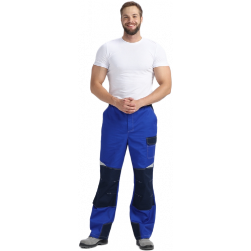 Костюм Вектрон-1 (тк.Смесовая,240) брюки, васильковый/т.синий/св.серый Костюм Вектрон-1 (тк.Смесовая,240) брюки, васильковый/т.синий/св.серый