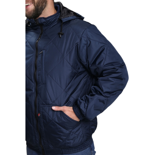 Куртка демисезонная Бомбер-Люкс (тк.Дюспо), т.синий Куртка демисезонная Бомбер-Люкс (тк.Дюспо), т.синий