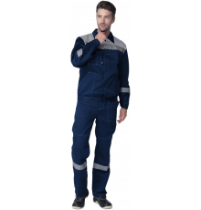 Костюм Лигор-1 СОП (тк.Смесовая,210) брюки, т.синий/серый Костюм Лигор-1 СОП (тк.Смесовая,210) брюки, т.синий/серый