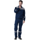 Костюм Лигор-1 СОП (тк.Смесовая,210) брюки, т.синий/серый
