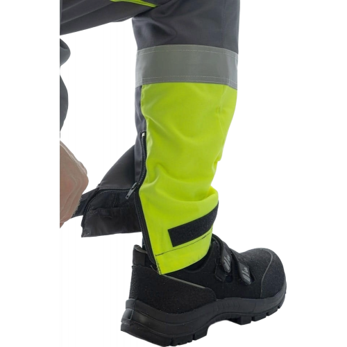 Комбинезон летний мужской Brodeks KS503, цвет жёлтый, серый