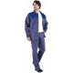 Костюм Стандарт (тк.Смесовая,210) брюки, т.синий/васильковый