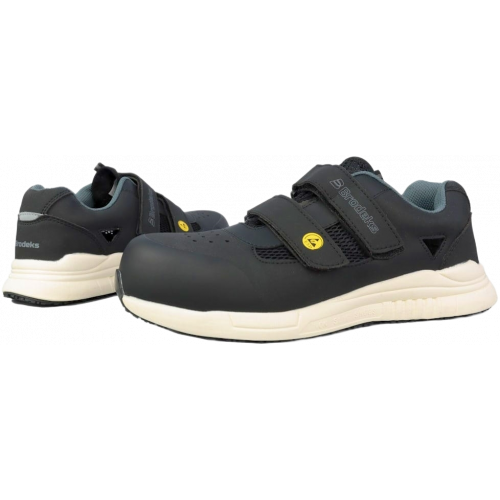 Полуботинки рабочие Brodeks Pulse S1P, цвет чёрный Полуботинки рабочие Brodeks Pulse S1P, цвет чёрный