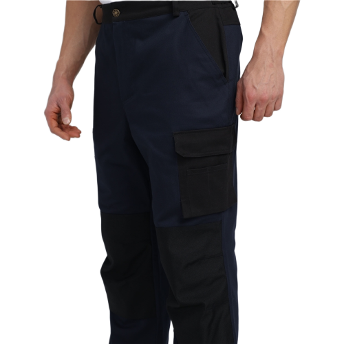 Брюки Милан NEW CH МВО (тк.Смесовая,270), т.синий/черный Брюки Милан NEW CH МВО (тк.Смесовая,270), т.синий/черный