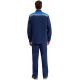 Костюм Техник СОП (тк.Саржа,250) брюки, т.синий/васильковый