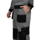 Костюм Вестгард-1 (тк.Канвас,260) брюки, т.серый/черный
