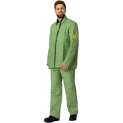 Костюм сварщика 1 кл.защиты (тк.Брезент, 480),хаки Костюм сварщика 1 кл.защиты (тк.Брезент, 480),хаки