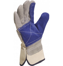 Перчатки DeltaPlus™ спилковые комбинированные с усилением DS202RP Перчатки DeltaPlus™ спилковые комбинированные с усилением DS202RP