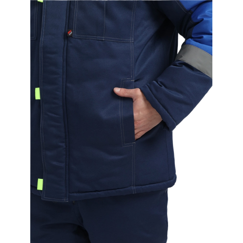 Костюм зимний Бивек-2 СОП (тк.Смесовая,210) пк, т.синий/васильковый/лимонный Костюм зимний Бивек-2 СОП (тк.Смесовая,210) пк, т.синий/васильковый/лимонный