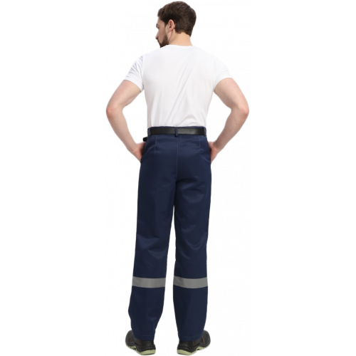 Костюм Стандарт СОП усиленный (тк.Смесовая,210) брюки, т.синий/васильковый Костюм Стандарт СОП усиленный (тк.Смесовая,210) брюки, т.синий/васильковый