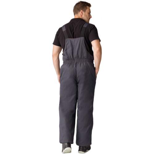 Полукомбинезон зимний Флофт Премиум (тк.Смесовая,240), т.серый