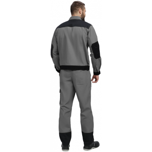 Костюм Вестгард-1 (тк.Канвас,260) брюки, т.серый/черный Костюм Вестгард-1 (тк.Канвас,260) брюки, т.серый/черный