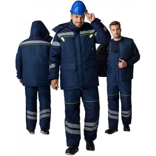 Костюм зимний PROFLINE SPECIALIST WINTER (тк.Мембрана) п/к, т.синий Костюм зимний PROFLINE SPECIALIST WINTER (тк.Мембрана) п/к, т.синий