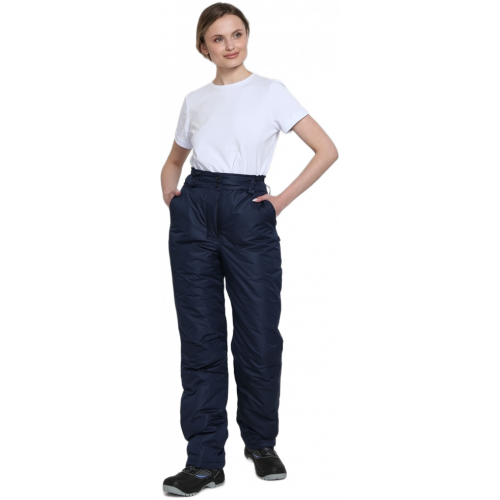 Брюки зимние женские Сакрин (тк.Таслан), т.синий Брюки зимние женские Сакрин (тк.Таслан), т.синий