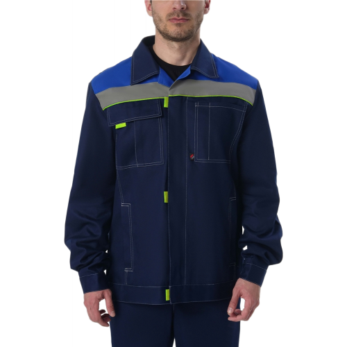 Костюм Флофт-1 СОП (тк.Смесовая,210) брюки, т.синий/васильковый Костюм Флофт-1 СОП (тк.Смесовая,210) брюки, т.синий/васильковый