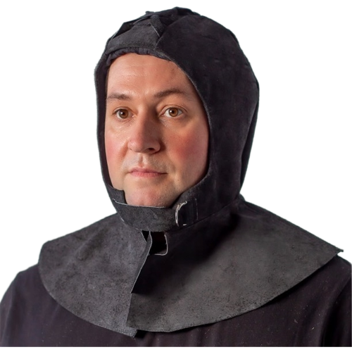 Подшлемник спилковый, черный Подшлемник спилковый, черный