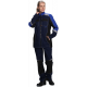 Костюм женский Вектрон-1 (тк.Смесовая,240) брюки, т.синий/васильковый/черный