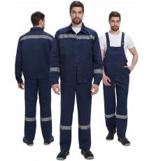 Костюм Лигор-2 СОП (тк.Смесовая,210) п/к, т.синий Костюм Лигор-2 СОП (тк.Смесовая,210) п/к, т.синий