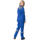 Костюм женский Весна-1 СОП NEW (тк.Смесовая,210) брюки, васильковый/серый