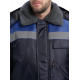 Куртка зимняя для бригадира NEW (тк.Оксфорд), т.синий/васильковый