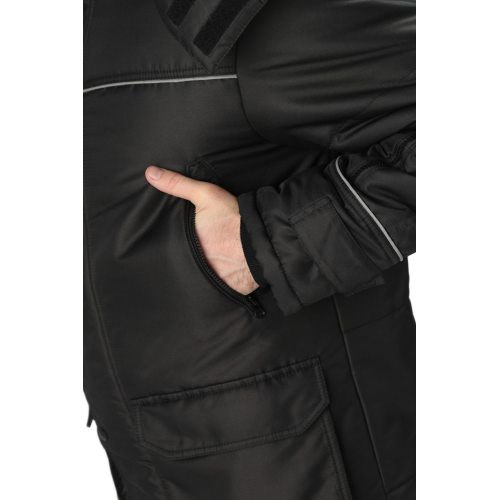 Куртка зимняя Аляска-Люкс (тк.Cat’s eye), черный Куртка зимняя Аляска-Люкс (тк.Cat’s eye), черный