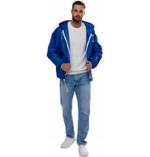 Куртка-дождевик Лидер (Таффета/Оксфорд, 240), синий Куртка-дождевик Лидер (Таффета/Оксфорд, 240), синий