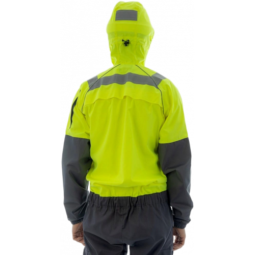 Комбинезон летний мужской Brodeks KS503, цвет жёлтый, серый