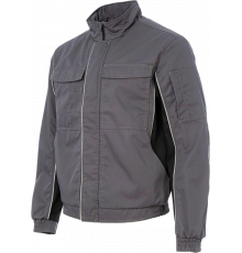 Куртка летняя мужская Brodeks KS201, цвет серый, чёрный