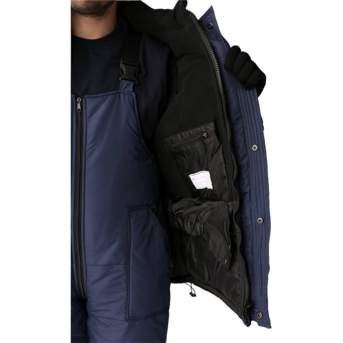 Костюм зимний Беркут (Таслан) п/к, темно-синий/черный Костюм зимний Беркут (Таслан) п/к, темно-синий/черный