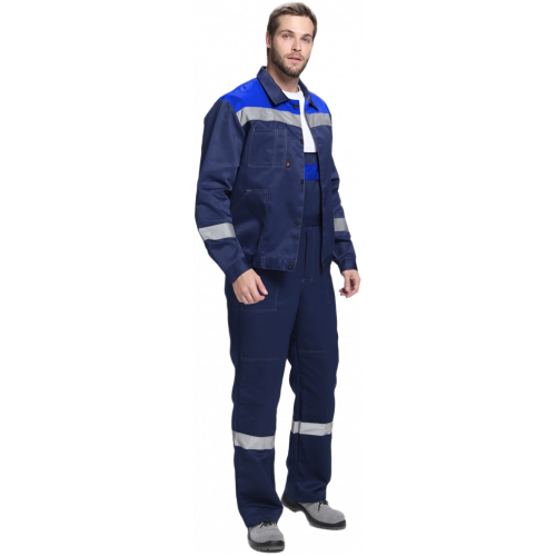 Костюм Лигор-2 СОП (тк.Смесовая,210) п/к, т.синий/васильковый Костюм Лигор-2 СОП (тк.Смесовая,210) п/к, т.синий/васильковый