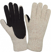 Перчатки АЙСЕР® шерстяные со спилковыми накладками (утеп. Тинсулейт) (ПЕР701) Перчатки АЙСЕР® шерстяные со спилковыми накладками (утеп. Тинсулейт) (ПЕР701)