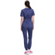 Костюм женский хирургический Модерн-004 (тк.Стрейч,120) MedLine, т.синий