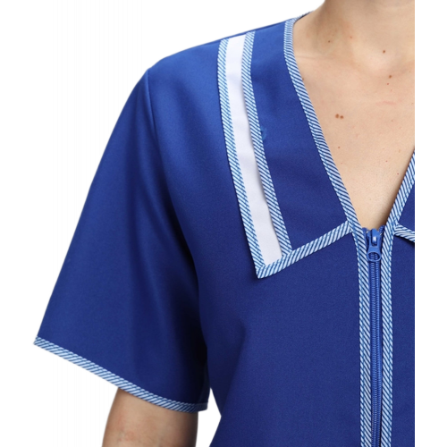 Халат женский Сакура (тк.Габардин), васильковый Халат женский Сакура (тк.Габардин), васильковый