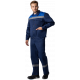 Костюм Труженик-2 СОП (тк.Смесовая,210) п/к, т.синий/васильковый