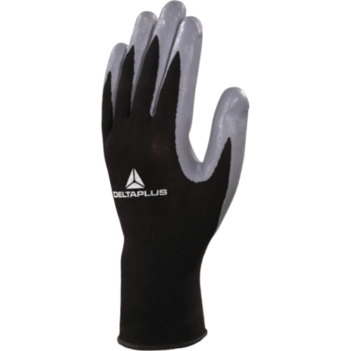 Перчатки DeltaPlus™ VE712GR (полиэстер+нитрил) Перчатки DeltaPlus™ VE712GR (полиэстер+нитрил)