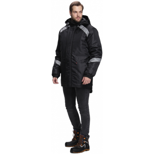 Куртка зимняя Прогресс (тк.Оксфорд), черный