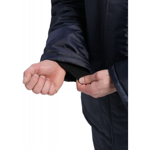 Куртка зимняя для бригадира NEW (тк.Оксфорд), т.синий/васильковый