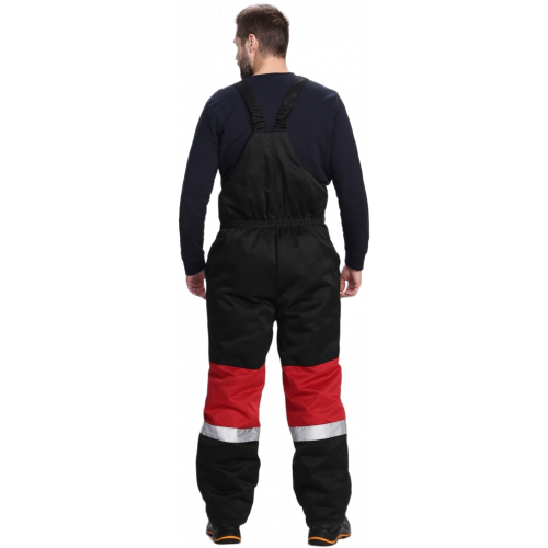 Костюм зимний Нордхард-2 СОП (тк.Смесовая,250) п/к, черный/красный