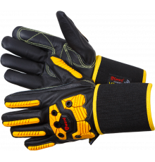 VibroSkin Перчатки виброзащитные из кожи и спилка 1/20