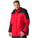 Куртка зимняя Европа CH (тк.Дюспо), красный/черный