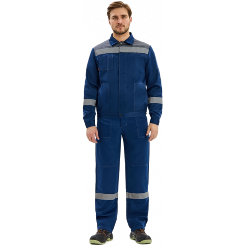 Костюм Лигор-1 СОП К. (тк.Смесовая,210) брюки, т.синий/серый Костюм Лигор-1 СОП К. (тк.Смесовая,210) брюки, т.синий/серый