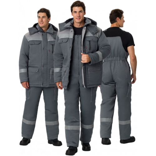 Костюм зимний Нейч-2 СОП (тк.Смесовая,210) п/к, серый/св.серый Костюм зимний Нейч-2 СОП (тк.Смесовая,210) п/к, серый/св.серый