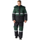 Костюм зимний Нордхард-2 СОП (тк.Смесовая,250) п/к, черный/зеленый