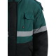 Костюм зимний Нордхард-2 СОП У. (тк.Смесовая,240) п/к, черный/т.зеленый