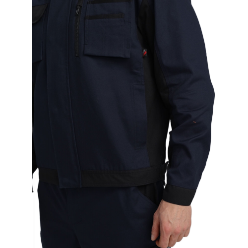 Куртка Милан NEW CH МВО (тк.Смесовая,270), т.синий/черный Куртка Милан NEW CH МВО (тк.Смесовая,270), т.синий/черный