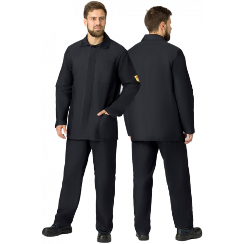 Костюм Молескин с ОП-пропиткой ТУ (тк.Молескин,280) брюки, черный Костюм Молескин с ОП-пропиткой ТУ (тк.Молескин,280) брюки, черный