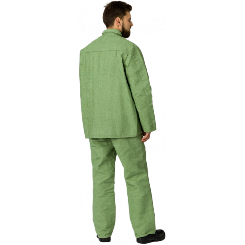 Костюм сварщика 1 кл.защиты (тк.Брезент, 480),хаки Костюм сварщика 1 кл.защиты (тк.Брезент, 480),хаки