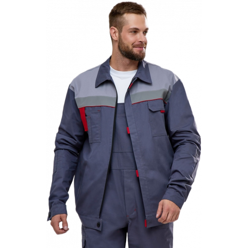 Костюм Флофт-2 СОП У. (тк.Саржа,250) п/к, т.серый/св.серый Костюм Флофт-2 СОП У. (тк.Саржа,250) п/к, т.серый/св.серый