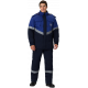 Костюм зимний Экспертный Антистат МВО (тк.Смесовая,245) п/к, т.синий/васильковый