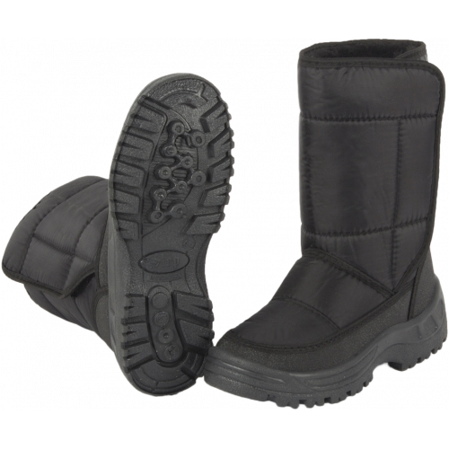 Сапоги женские Дутые ПВХ, черный Сапоги женские Дутые ПВХ, черный